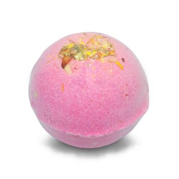 Bomba de Baño Efervescente pequeña – Rosa 80 gr.