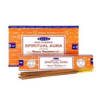 Incienso Satya Aura Espiritual 15 gr.