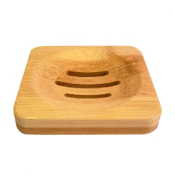 Jabonera de Bambú – Cuadrada